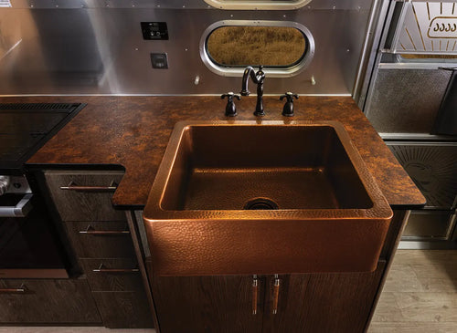 Hammered Copper Sink