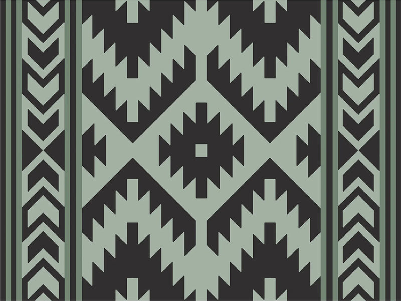 Sante Fe Boho Outdoor Mat - 12x9