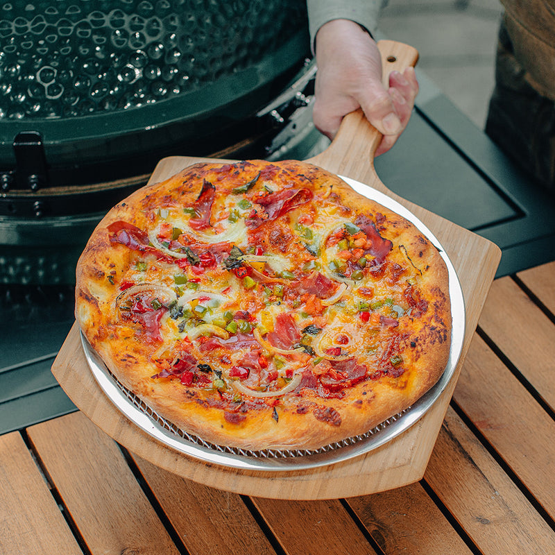 Pizza Peel - Bamboo W/ Pizza Screen