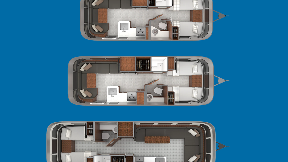 2027 Airstream Globetrotter Floor Plan Comparison