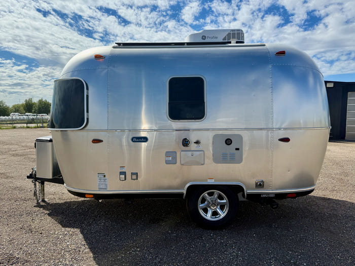
New 2026 Airstream Bambi 16RB Travel Trailer - Ocean Exterior - White Cypress Interior - VIN: 1STHMAC10TJ579394 - Stock #R60025