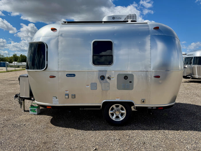 
New 2026 Airstream Bambi 16RB Travel Trailer - Dune Exterior - White Cypress Interior - VIN: 1STHMAC19TJ579975 - Stock #R60028