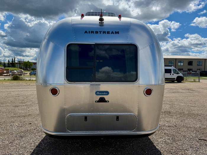 
New 2026 Airstream Bambi 16RB Travel Trailer - Dune Exterior - White Cypress Interior - VIN: 1STHMAC19TJ579975 - Stock #R60028