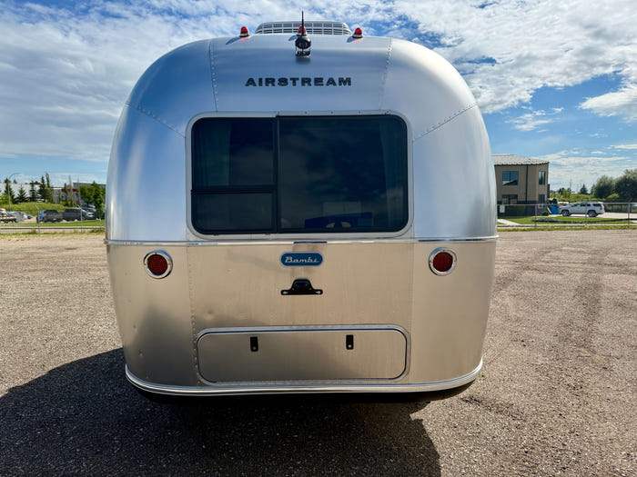 
New 2026 Airstream Bambi 16RB Travel Trailer - Ocean Exterior - White Cypress Interior - VIN: 1STHMAC10TJ579394 - Stock #R60025