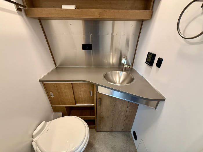
Used 2024 Airstream Trade Wind 25FB Travel Trailer - Terracotta Exterior - River Oak Interior - VIN: 1STJVYJ27RJ573006 - Stock #RP1005