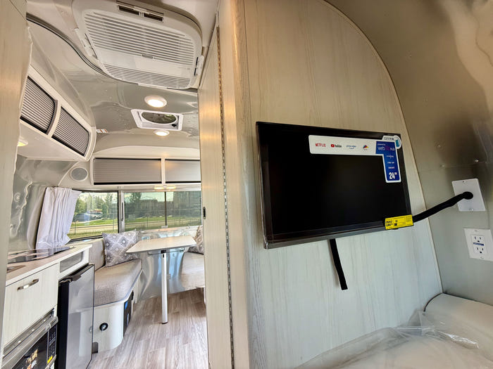 
New 2026 Airstream Bambi 16RB Travel Trailer - Dune Exterior - White Cypress Interior - VIN: 1STHMAC19TJ579975 - Stock #R60028