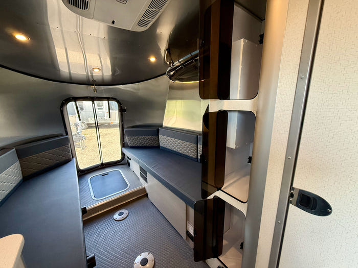 
Used 2024 Airstream Basecamp 20X Travel Trailer - Alpine Lake Exterior - Pinball Interior - VIN: 1SMG4DD24RJ209350 - Stock #RP1005A