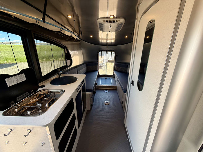 
Used 2024 Airstream Basecamp 20X Travel Trailer - Alpine Lake Exterior - Pinball Interior - VIN: 1SMG4DD24RJ209350 - Stock #RP1005A