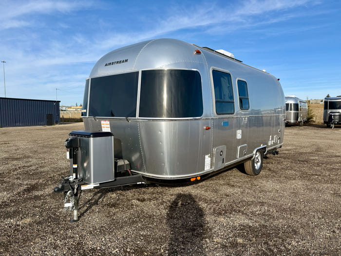 
New 2026 Airstream Bambi 22FB Travel Trailer - Ocean Exterior - White Cypress Interior - VIN: 1STVMAF10TJ577188 - Stock #R60004