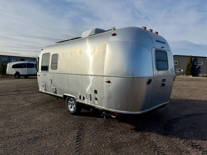 
New 2026 Airstream Bambi 22FB Travel Trailer - Ocean Exterior - White Cypress Interior - VIN: 1STVMAF10TJ577188 - Stock #R60004