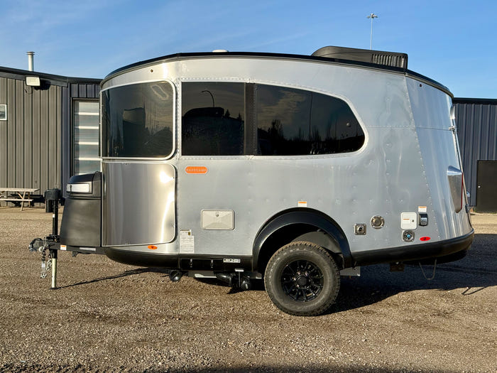 
New 2026 Airstream Basecamp 16X Travel Trailer - Scarlett Peak Exterior - Carbon Cloth Interior - VIN: 1SMG4DC11TJ210083 - Stock #R60018