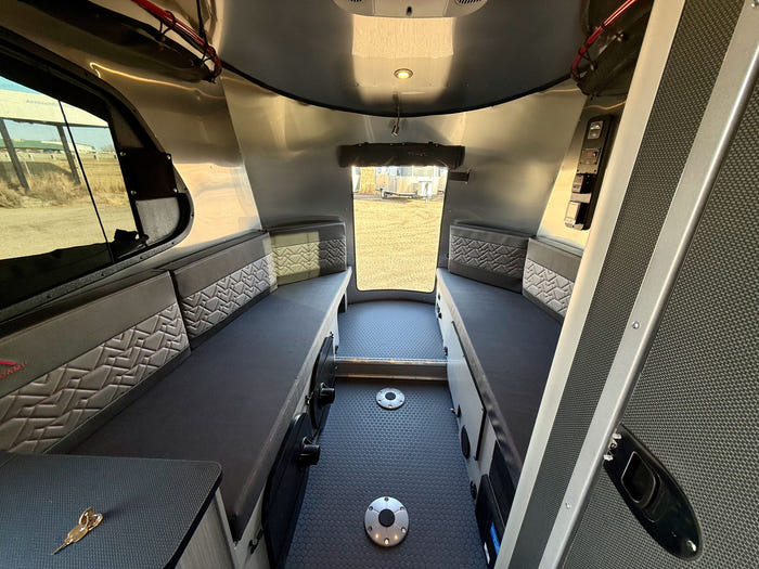 
New 2026 Airstream Basecamp 16X Travel Trailer - Scarlett Peak Exterior - Carbon Cloth Interior - VIN: 1SMG4DC11TJ210083 - Stock #R60018