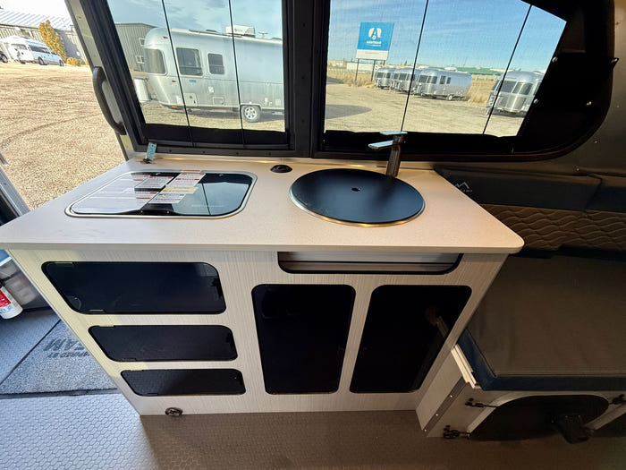 
New 2026 Airstream Basecamp 20X Travel Trailer - Alpine Lake Exterior - Pinball Interior - VIN: 1SMG4DD18TJ210080 - Stock #R60016