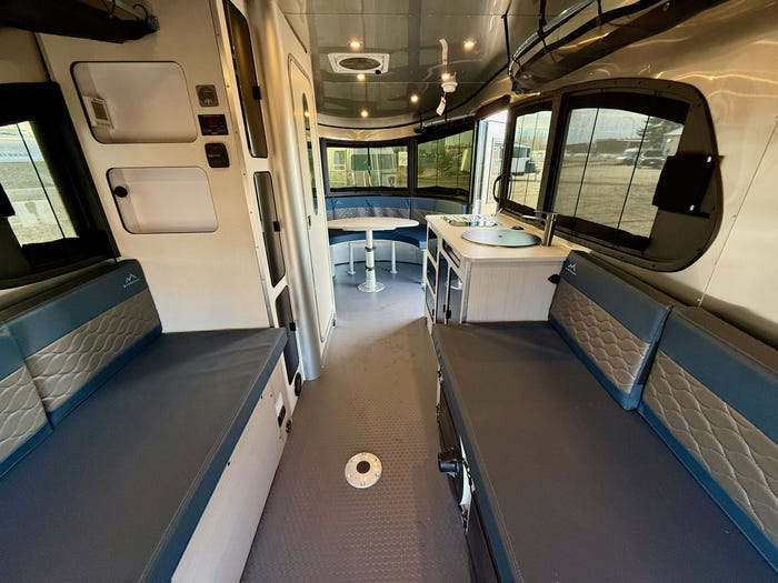 
New 2026 Airstream Basecamp 20X Travel Trailer - Alpine Lake Exterior - Pinball Interior - VIN: 1SMG4DD18TJ210080 - Stock #R60016