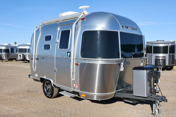 
New 2026 Airstream Caravel 16RB Travel Trailer - Pebble Exterior - Tonal Tweed Interior - VIN: 1STHMAC14TJ579978 - Stock #R60030