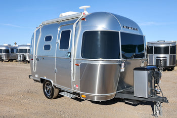 
New 2026 Airstream Caravel 16RB Travel Trailer - Pebble Exterior - Tonal Tweed Interior - VIN: 1STHMAC14TJ579978 - Stock #R60030