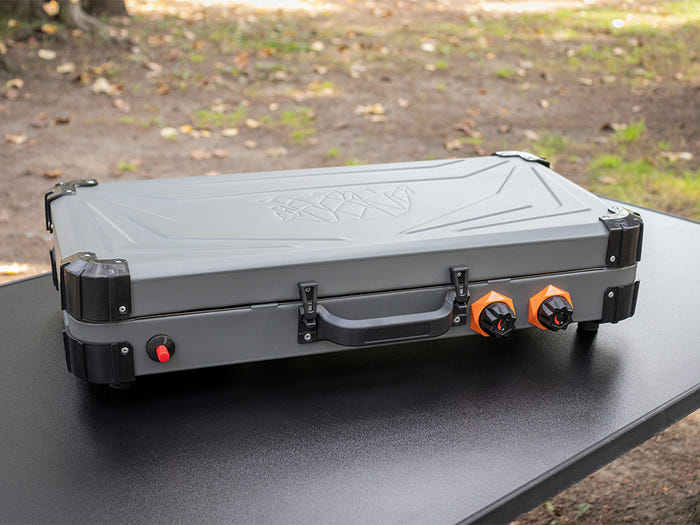 3 Grill & Burner Propane Stove - Graphite Orange 871-KM-GBPS-GROR