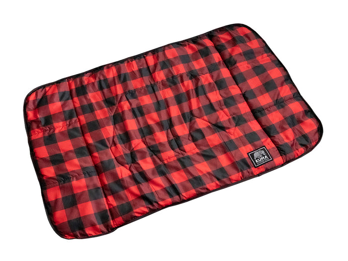 Lazy Bear Dog Blanket - Red Black 863-KM-LBDB-RB