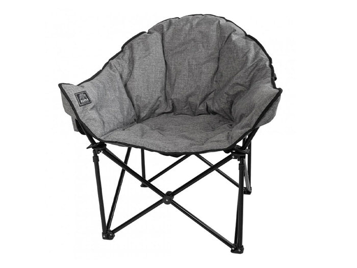 Lazy Bear HEATED Chair w  Power Bank - Heather Grey 892-KM-LBBTHCH-HG